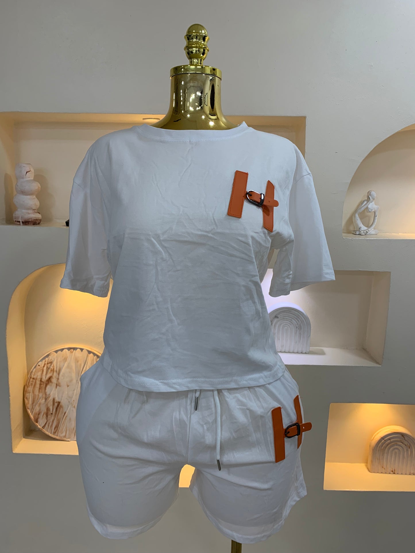 H Belt Short Two Piece