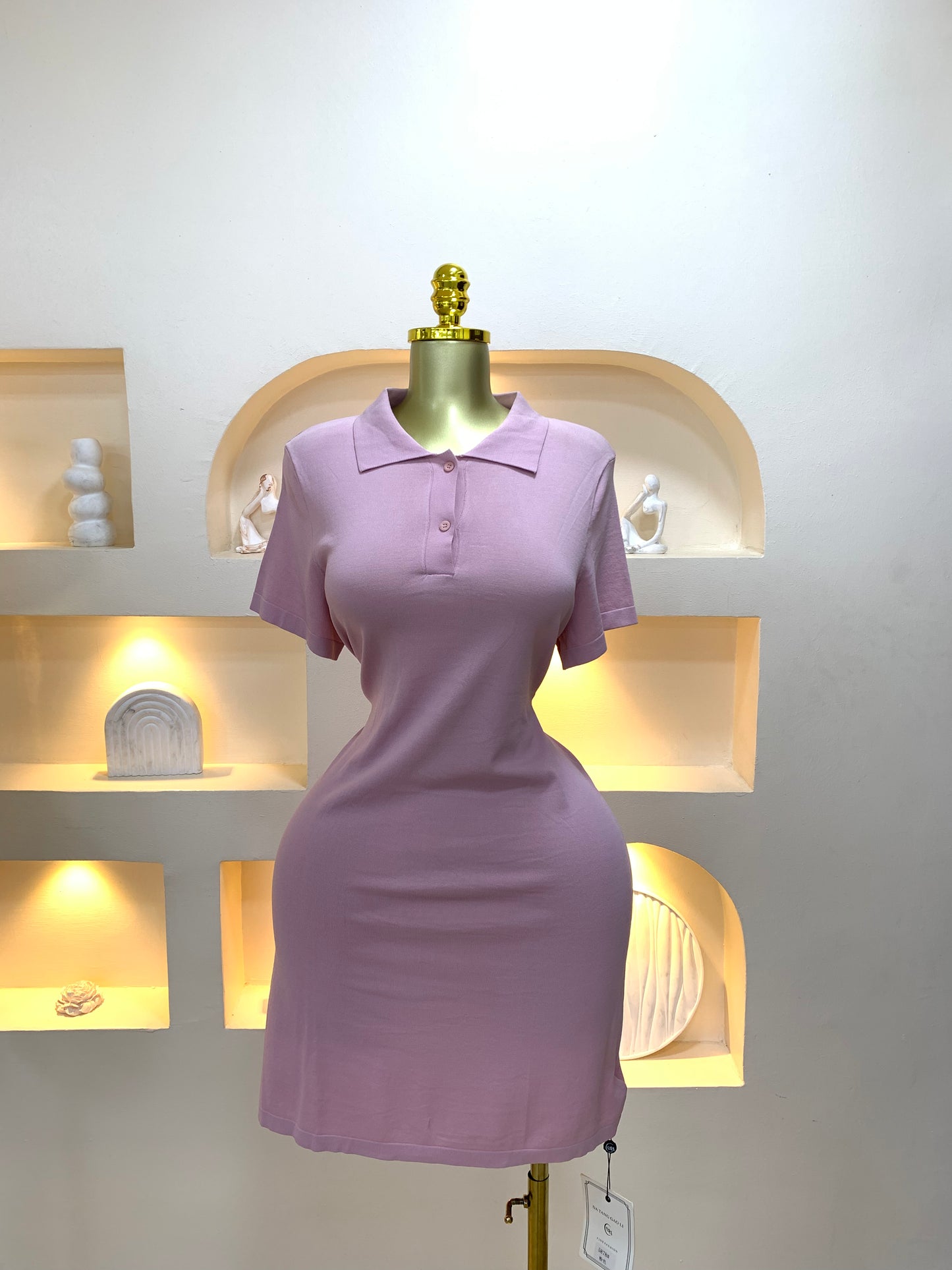 Datang Collar Dress ZT701