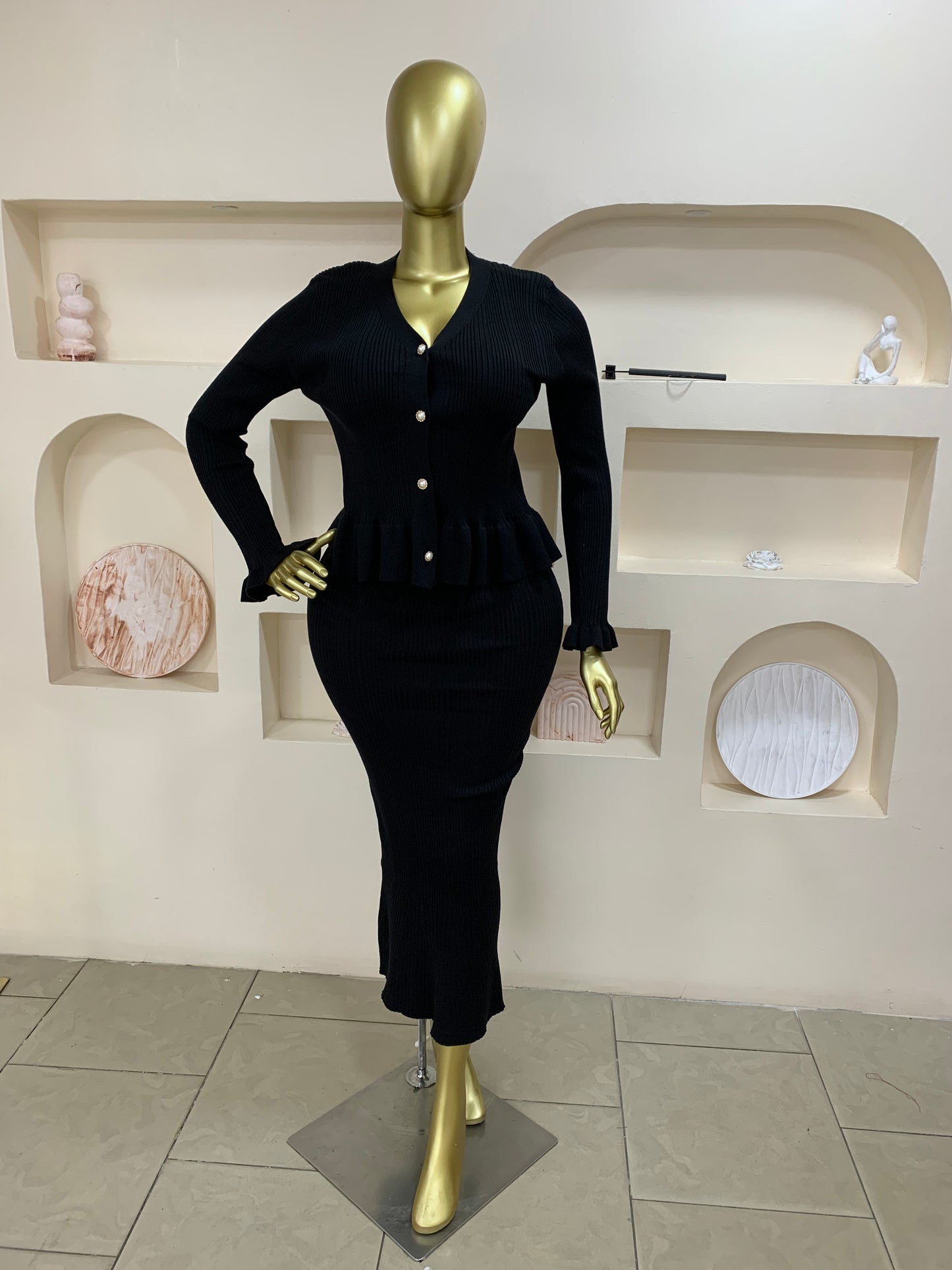 Sk Skirt Two Piece Set Tmf008