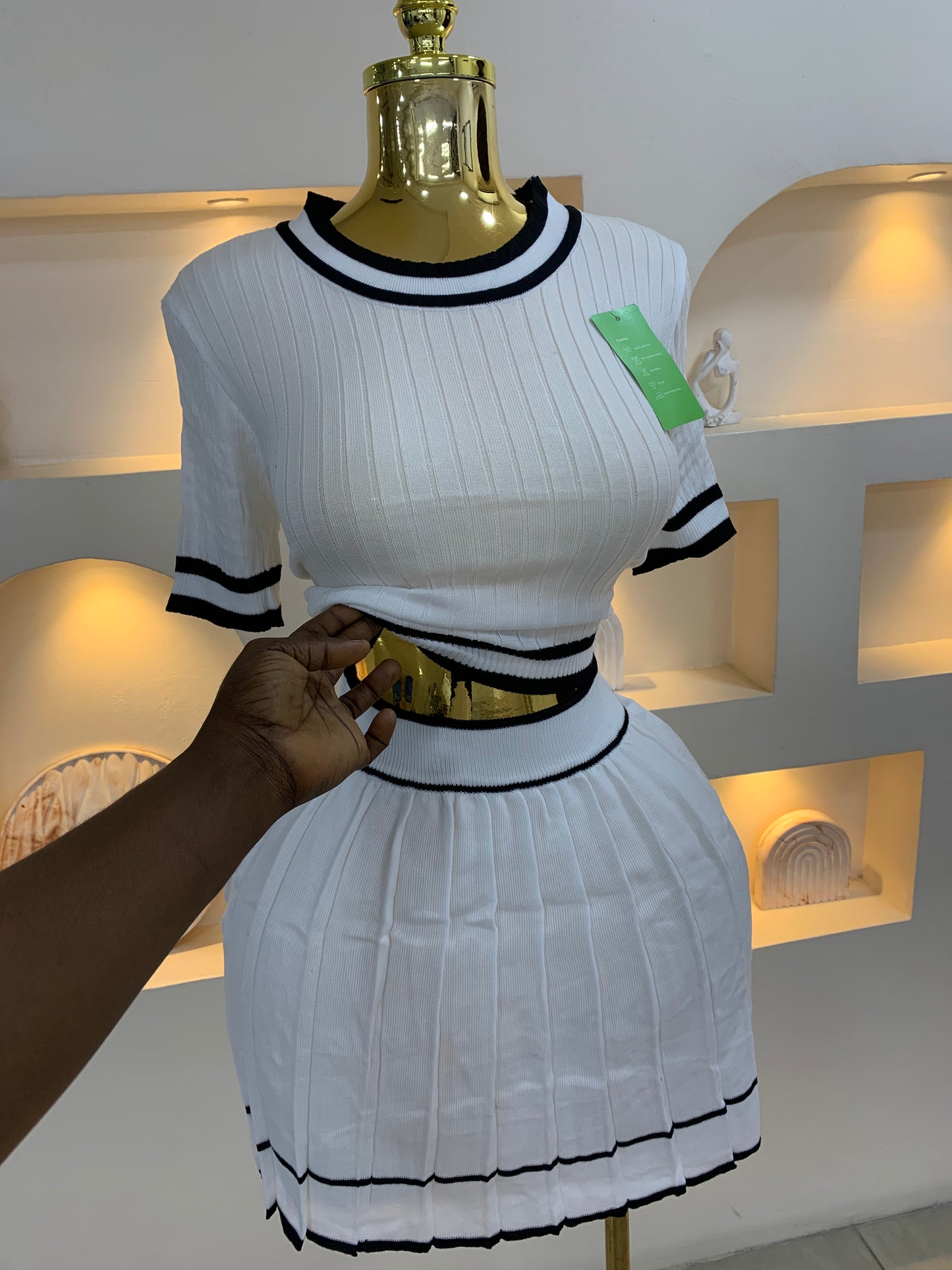C.D Skirt Two Piece MW154