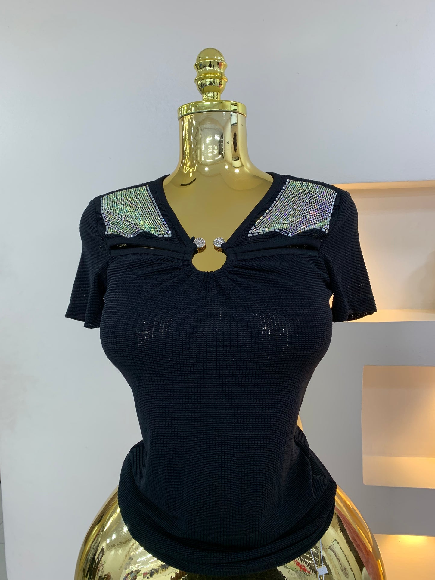 Stone Mesh Top 8835 tt200