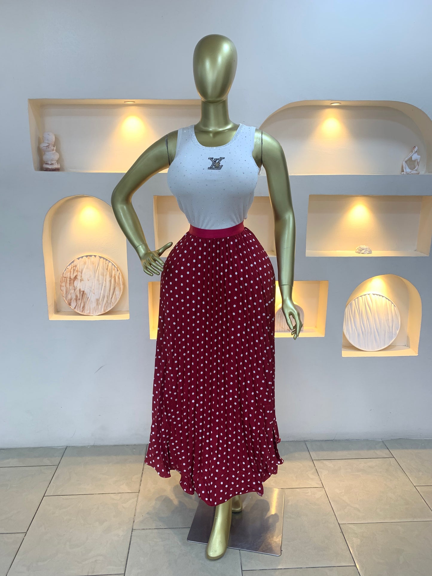 Polka Dot Skirt MW102