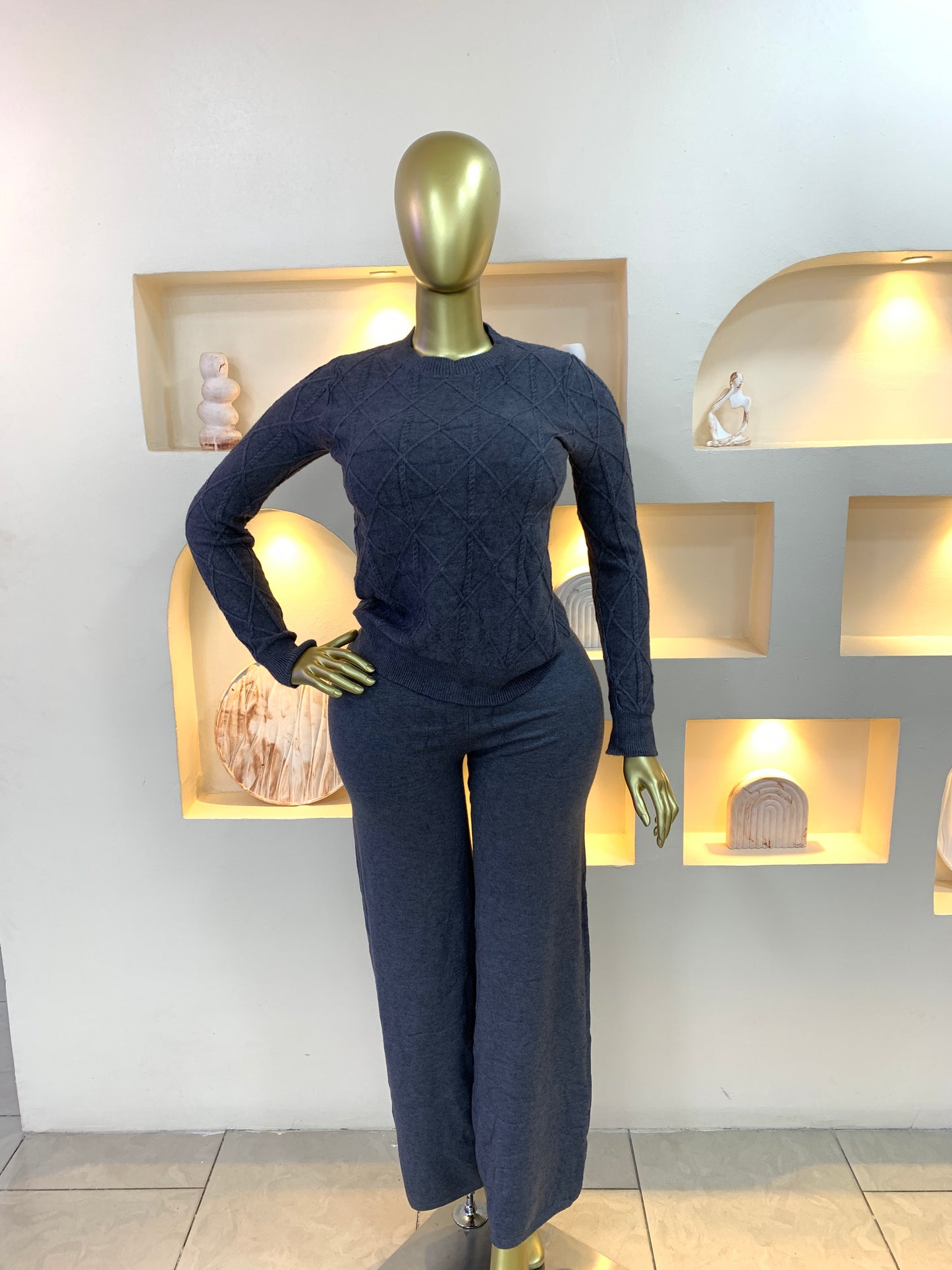 Triangle Sweater Two Piece