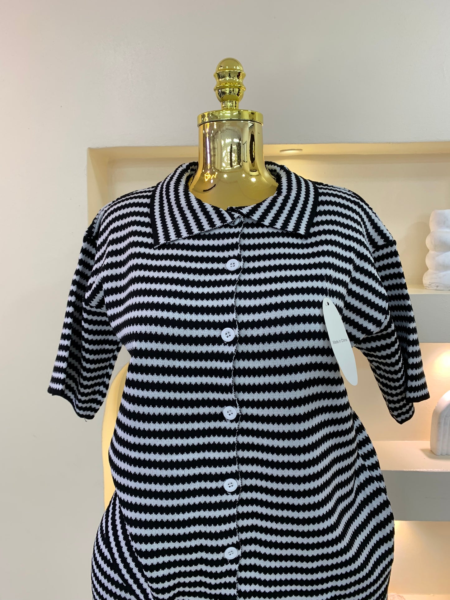 Fair Collar Short Two Piece DG114